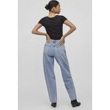 Vila Kelly Jaf Straight Fit Hoogzittende Jeans