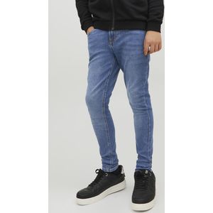 Jack & Jones Junior JJILIAM JJORIGINAL MF 071 Jeans - Blauw - Super Stretch - Skinny Fit
