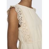 ONLY - ONLMETTE - Blouseshirt - Beige - Mouwloos