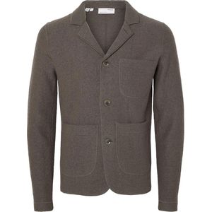 SELECTED HOMME - Slhnealy Knit Blazer - Gebreide Jas - Morel