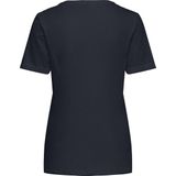 Onlkita - Top - Katoen - O-hals - Korte Mouwen - Glitterdetail - Regular Fit