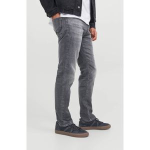 JACK & JONES Slim Fit Jeans met rechte pijpen, JJITIM, JJDAVIS, JJ 974, SN slim fit jeans met rechte pijpen, Grey denim, 30W / 32L