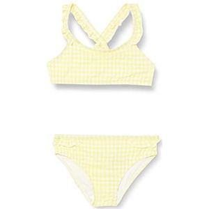 NAME IT Nmfziline Box Bikini voor babymeisjes, Lemon Tonic, 74/80 cm