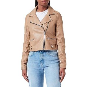 VERO MODA VMNICOLE Short Coated Jacket BOOS Jacket, Tigers Eye, M, Tigers Eye, M