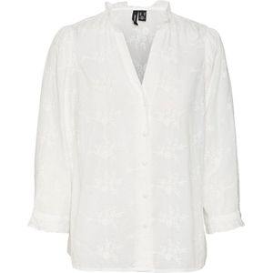 VERO MODA VMSALA 3/4 SHIRT WVN BTQ Dames Blouse - Maat L