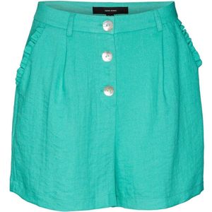 VERO MODA - Short - Groen - Viscose