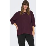 ONLY CARMAKOMA - Top - O-hals - 3/4 Mouwen - Loose Fit