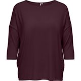 ONLY CARMAKOMA - Top - O-hals - 3/4 Mouwen - Loose Fit