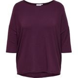 ONLY CARMAKOMA - Top - O-hals - 3/4 Mouwen - Loose Fit