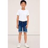 NAME IT NKMSILAS SLIM DNM SHORTS 2272-TX NOOS Jongens Jeans - Medium Blue Denim