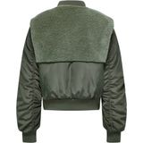Only Kogemmy Nylon Fleece Mix Bomber Cp Otw Meisjes Bomberjack