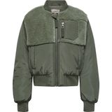 Only Kogemmy Nylon Fleece Mix Bomber Cp Otw Meisjes Bomberjack