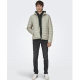 Onsbron - Gequilte Jas - Hoge Hals - Lange Mouwen - Polyester Voering - Imitatiedons Vulling