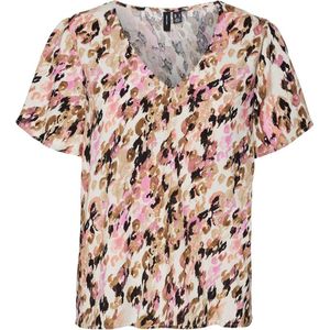 Vero Moda - V-NECK SS BLOUSE R1 - Blouse