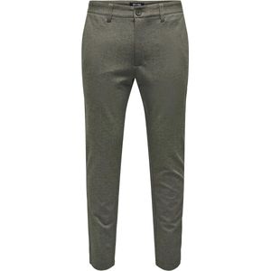 Only & Sons Mark Tap Herringbone Broek Mannen