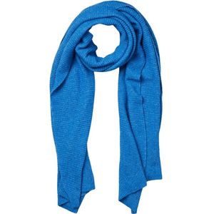 PIECES Pcbenilla Noos Bc lange sjaal voor dames, Frans blauw