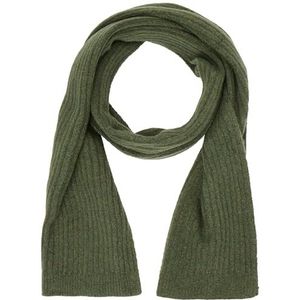 PIECES Pcjeslin lange wollen sjaal voor dames, Trekking Green