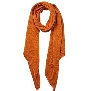 Bestseller A/S Pcpyron Long Scarf Noos Bc sjaal voor dames, persimmon oranje, Eén Maat