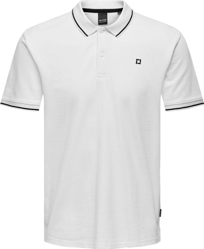Only & Sons - Poloshirt - Verschillende Kleuren - Katoen - Kraag Korte Mouwen