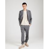 Slhasten - T-shirt - Effen - Jersey - Kwartmouw - Losse Pasvorm