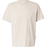 Slhasten - T-shirt - Effen - Jersey - Kwartmouw - Losse Pasvorm