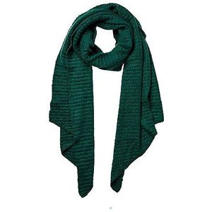 PIECES Pcpyron lange sjaal voor dames, Trekking Green