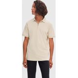 Polo - Blauw - Katoen - Polyester - Mercerisatie