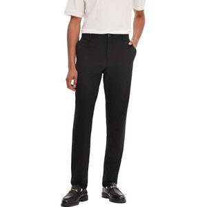 Selected Homme Heren Chino Broek SLHSLIM-ROBERT DES FLEX 175 slim Zwart Volwassenen