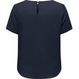 ONLY CARMAKOMA Top - Mood Indigo - Korte Mouwen - Regular Fit