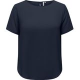 ONLY CARMAKOMA Top - Mood Indigo - Korte Mouwen - Regular Fit