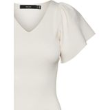 Vero Moda - Ginny V-neck - Pullover - Off-White