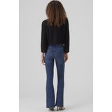 Vmginger - Pullover - Gebreid - Korte Mouwen - Boothals - Zwart