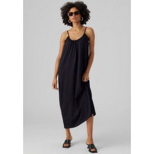 VERO MODA - VMLUNA - Jurk - Zwart - Katoen