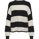 Only Onlatia Stripe Pullover Knt Noos Dames Trui