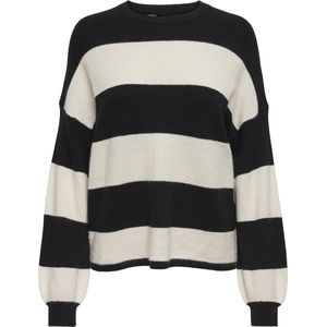 Only Onlatia Stripe Pullover Knt Noos Dames Trui