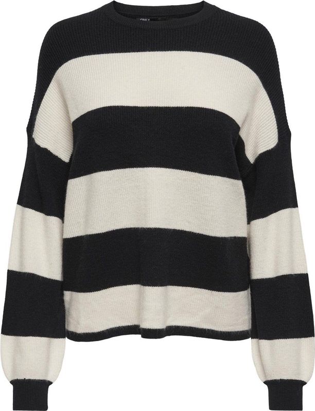 Only Onlatia Stripe Pullover Knt Noos Dames Trui