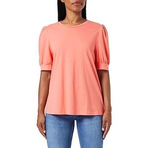 Vero Moda Vmkerry 2/4 O-hals Top VMA JRS Noos T-shirt, perzik, L dames, Vissen