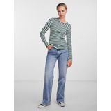 PIECES PCRUKA LS TOP NOOS BC Dames Lange mouwen shirts