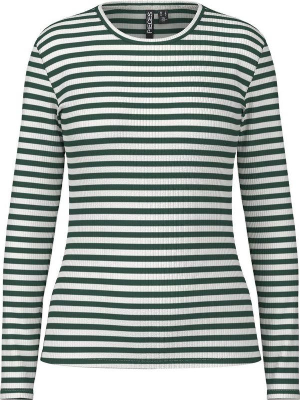 PIECES PCRUKA LS TOP NOOS BC Dames Lange mouwen shirts