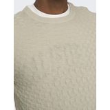 ONLY & SONS Rundhalspullover ONSKALLE REG 12 STRUC CREW KNIT NOOS