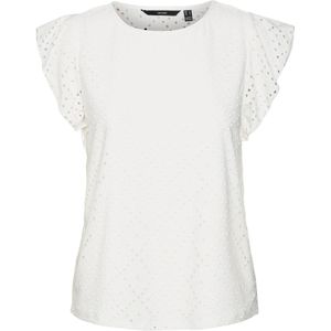 Shirt - Snow White - Loose Fit - Korte Mouwen - Ronde Hals