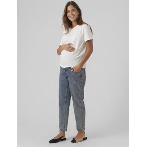 Regular Fit - High Waist - Jeans - Blauw - Katoen