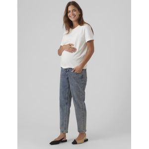 Regular Fit - High Waist - Jeans - Blauw - Katoen