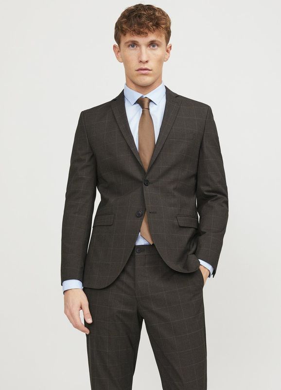 JACK & JONES - Jprsolaris - Blazer - Chocolade Taart