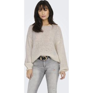 Only Onlnordic Life Ls o Neck Knt Noos Dames Gebreide Truien