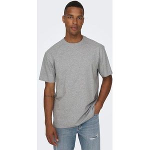 Only & Sons - Relaxed T-shirt - Verschillende Kleuren - Katoen - Korte Mouwen