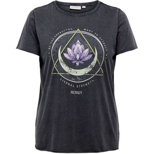 ONLY CARMAKOMA - CARLUCY LIFE REG TOP JRS NOOS - Dames - Blouses