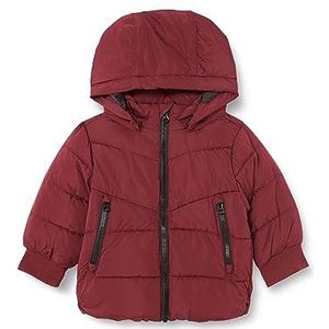 NAME IT Nmmmusic Puffer Jacket Tb Bufferjas voor babyjongens, Windsor Wine, 86 cm