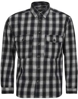 Selected Homme - Slhloosemason - Overshirt - Donkerblauw - Katoen