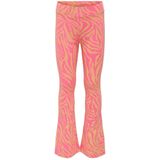 Only - Kogpaige - Harembroek - Roze - Flared Model - AOP Dessin